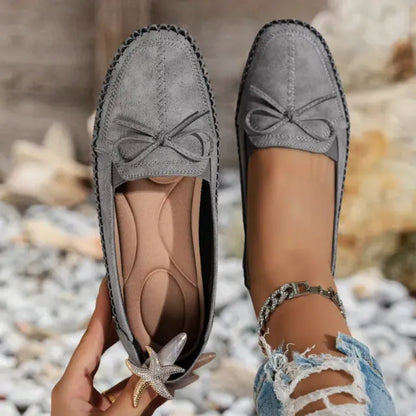 💥LAST DAY SALE 60% OFF🔥 Women's Orthopedic Leather Flats – Lightweight, Breathable