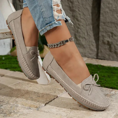 💥LAST DAY SALE 60% OFF🔥 Women's Orthopedic Leather Flats – Lightweight, Breathable