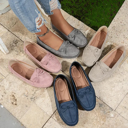 💥LAST DAY SALE 60% OFF🔥 Women's Orthopedic Leather Flats – Lightweight, Breathable